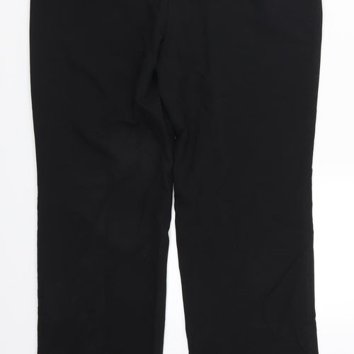 F&F Womens Black   Trousers  Size 12 L30 in