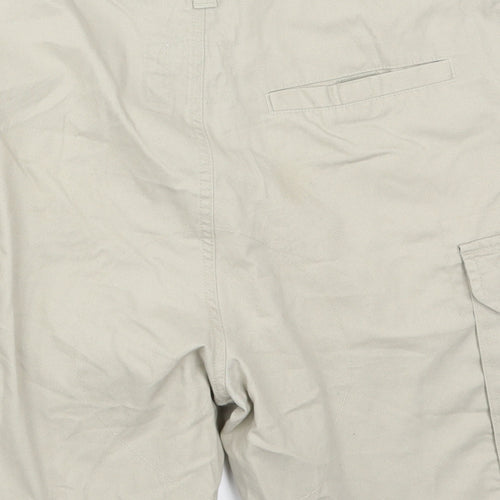 Reebok Mens Beige   Cargo Shorts Size XS