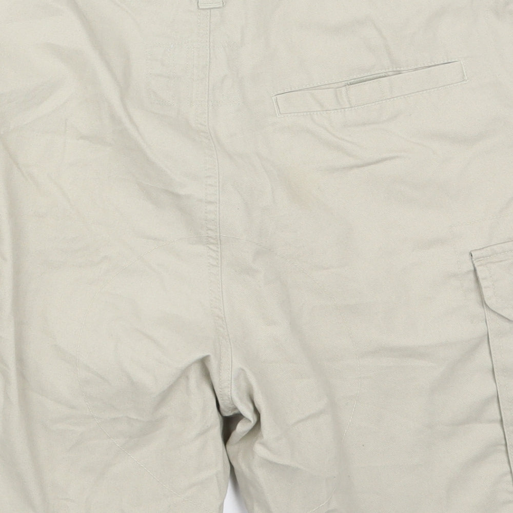 Reebok Mens Beige   Cargo Shorts Size XS