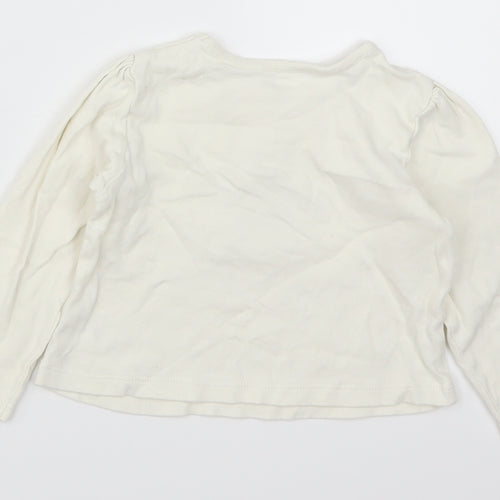 George Baby White   Basic T-Shirt Size 18-24 Months  - Mommy's Little Star