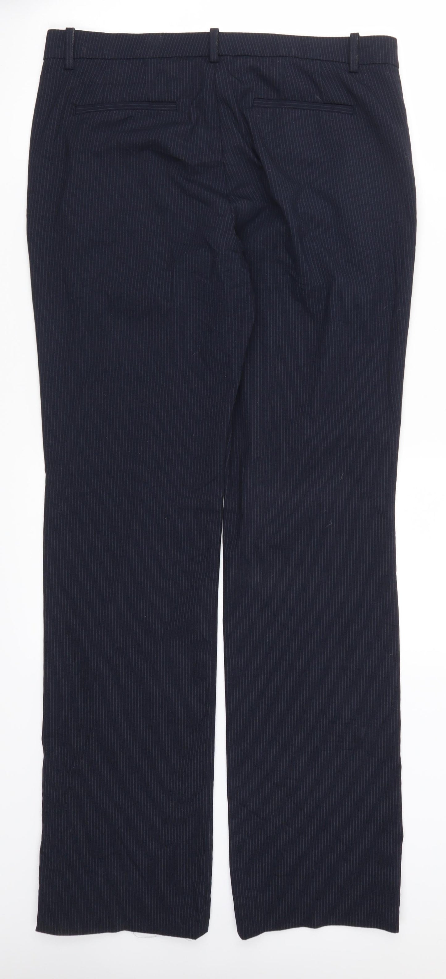 Uniqlo Mens Blue Striped  Trousers  Size 32 L31 in