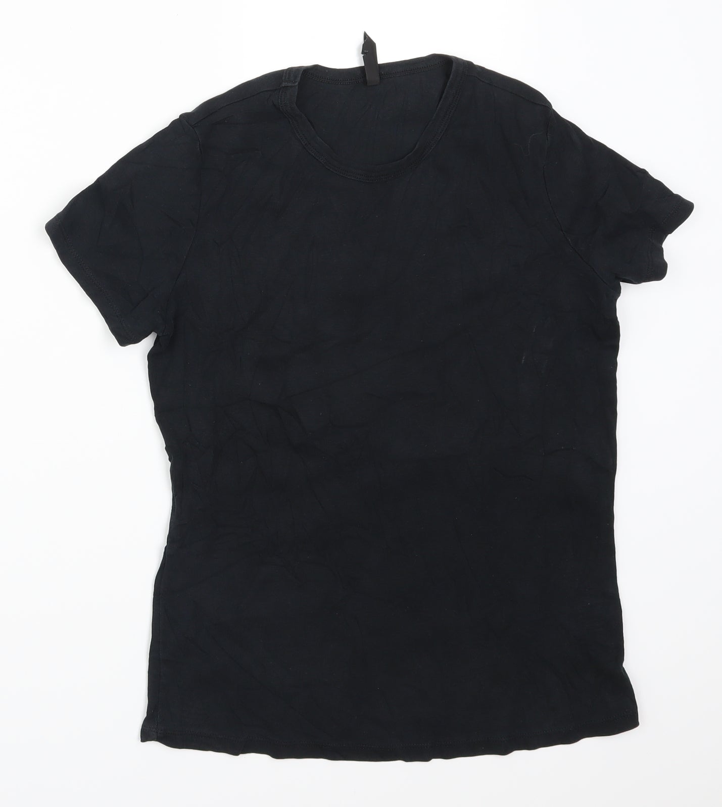 Marks and Spencer Womens Black   Basic T-Shirt Size 16