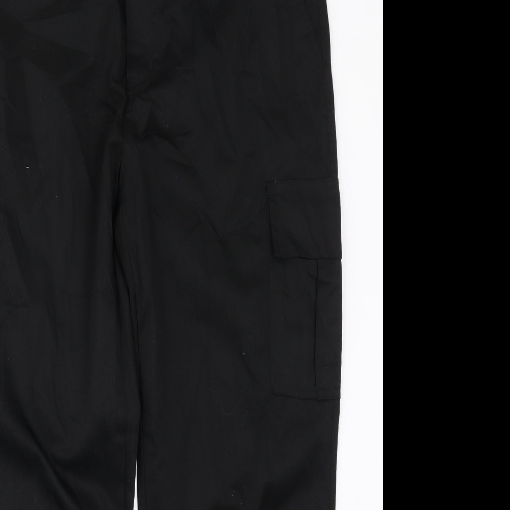 Lee Cooper Mens Black   Cargo Trousers Size 38 L28 in