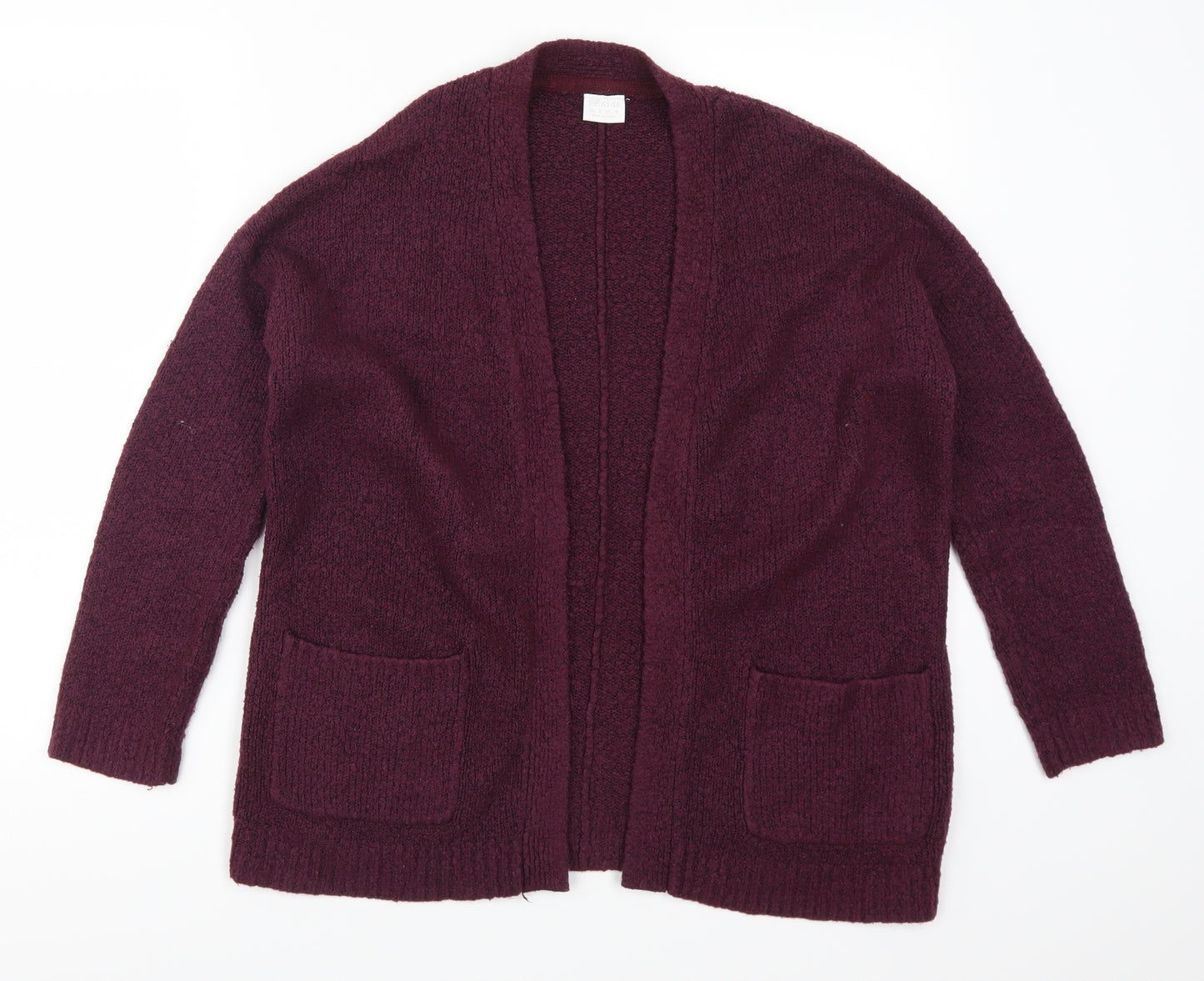 F&F Girls Purple   Cardigan Jumper Size 13-14 Years