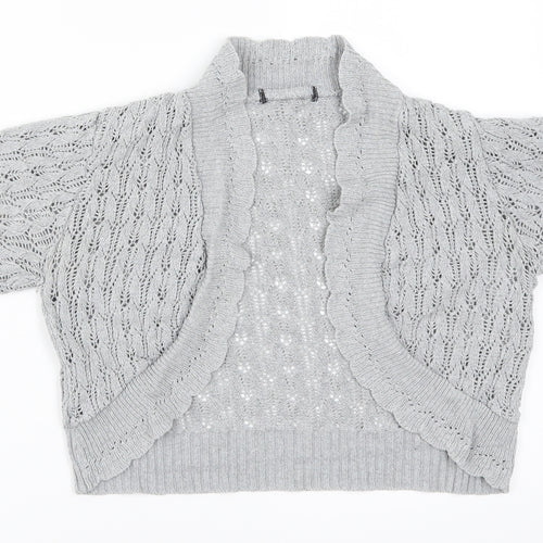 Preworn Womens Grey   Cardigan Jumper Size M