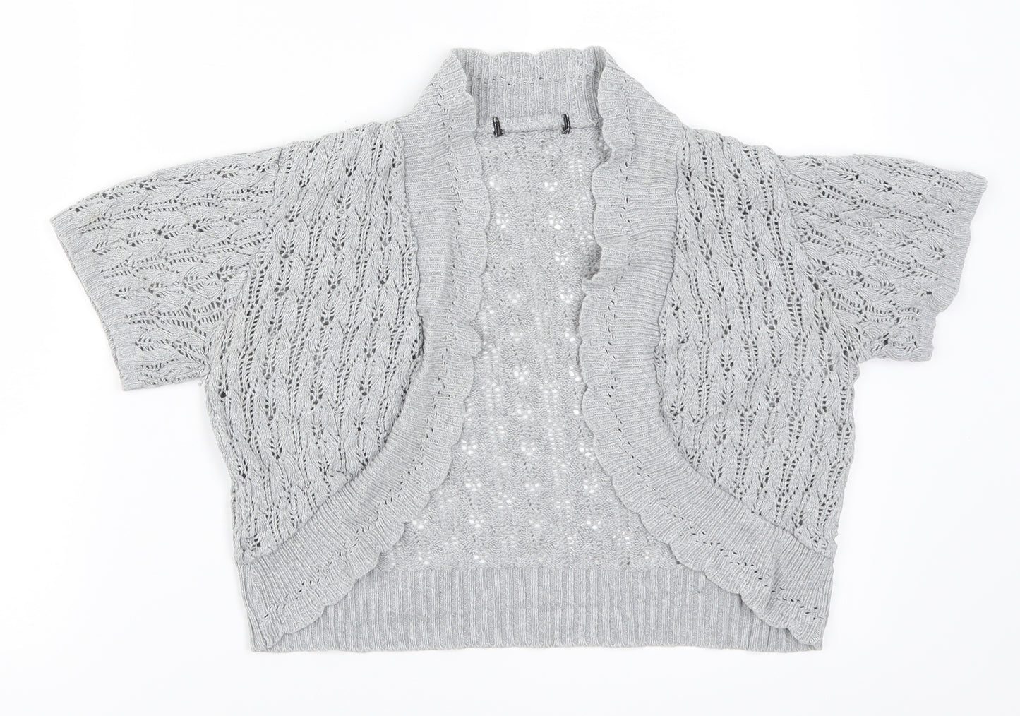 Preworn Womens Grey   Cardigan Jumper Size M