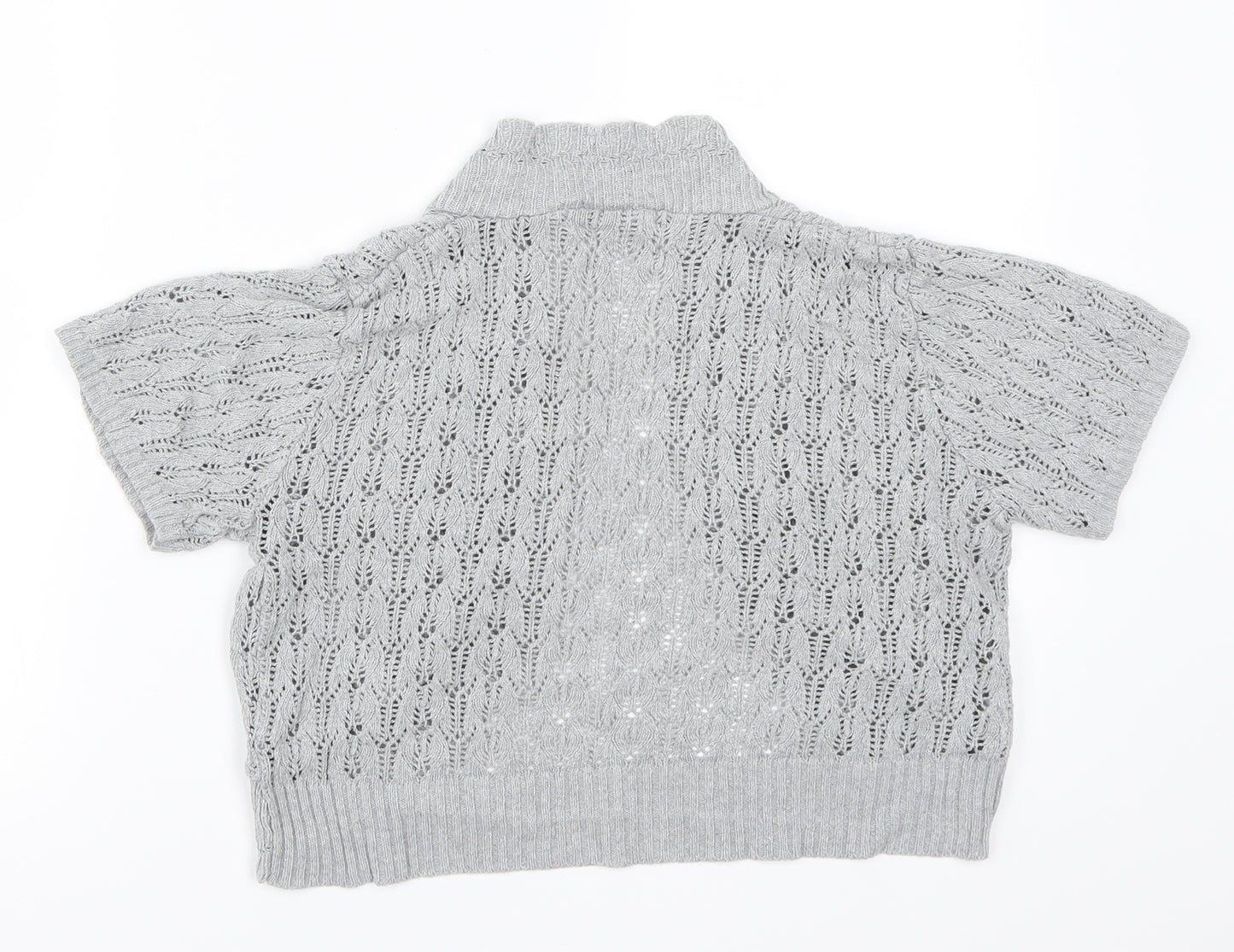 Preworn Womens Grey   Cardigan Jumper Size M