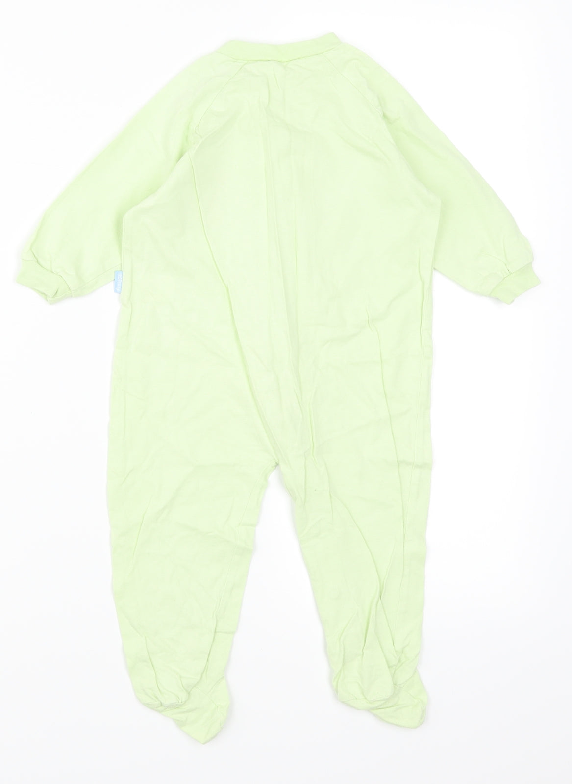 Preworn Baby Green   Babygrow One-Piece Size 9-12 Months  - Winnie The Pooh