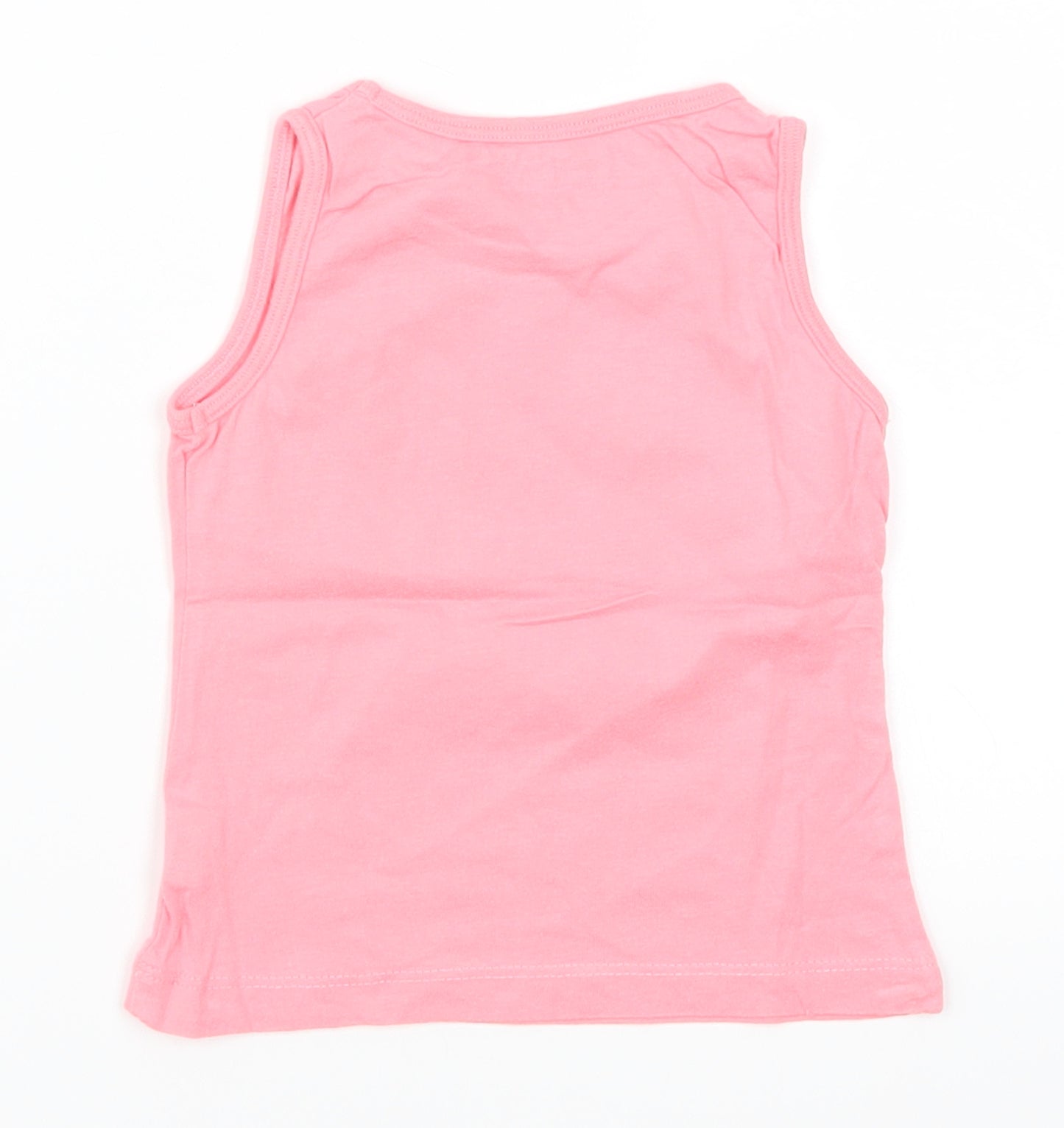 Girl2Girl Girls Pink   Basic Tank Size 2-3 Years  - 100% Gorgeous