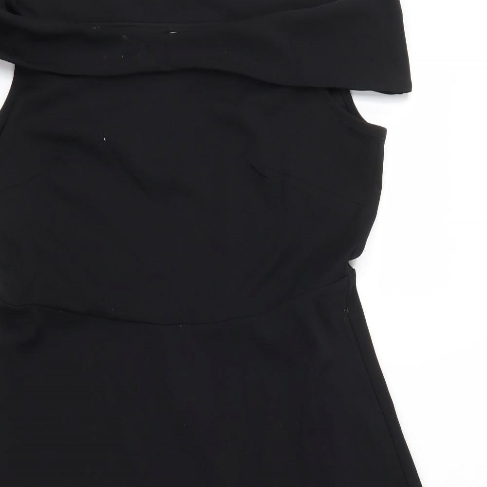H&M Womens Black   A-Line  Size L