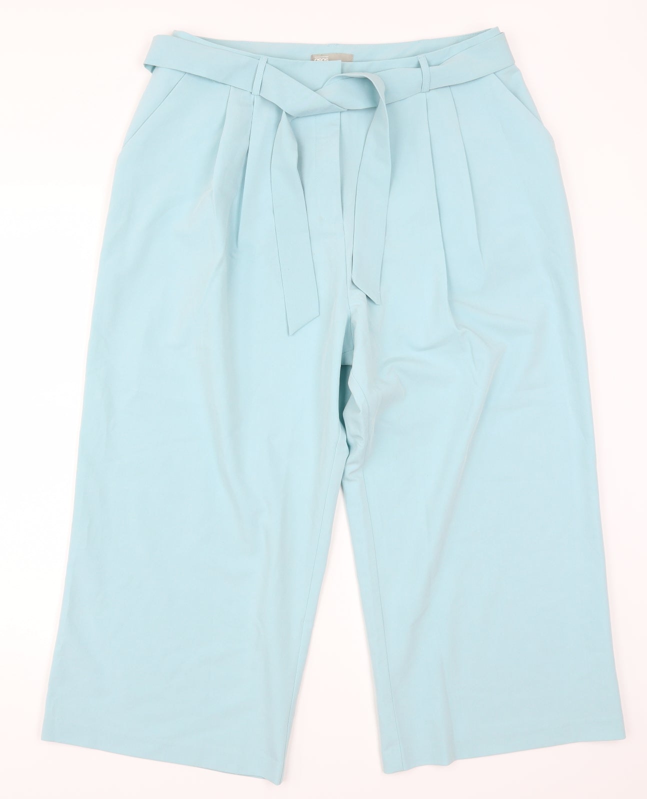 ASOS Womens Blue   Trousers  Size 16 L22 in