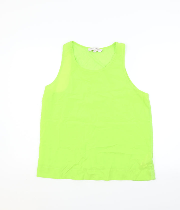 French Connection Womens Green Basic Tank Size XL