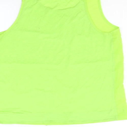 French Connection Womens Green   Basic Tank Size XL
