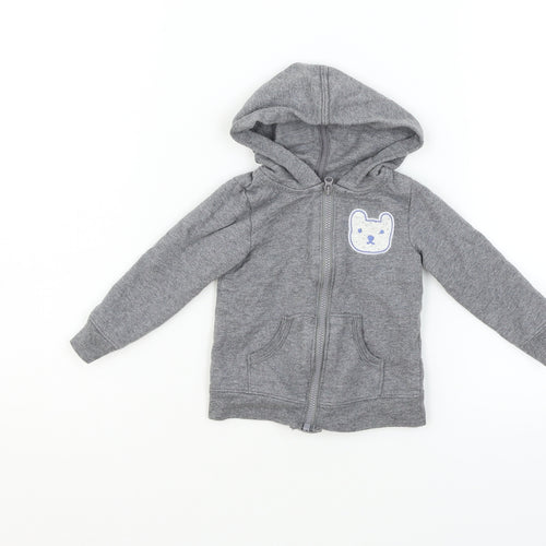 Lamaze Boys Grey   Full Zip Jumper Size 6-9 Months