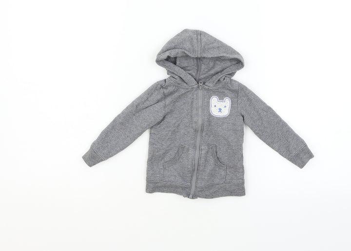 Lamaze Boys Grey   Full Zip Jumper Size 6-9 Months