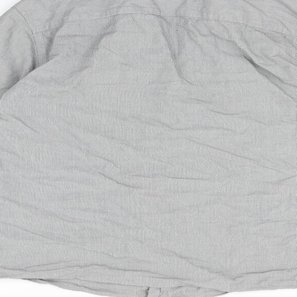 F&F Mens Grey    Button-Up Size 16