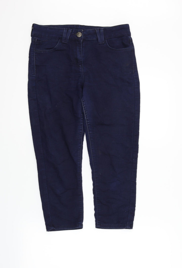 Marks and Spencer Womens Blue   Straight Jeans Size 10 L20 in