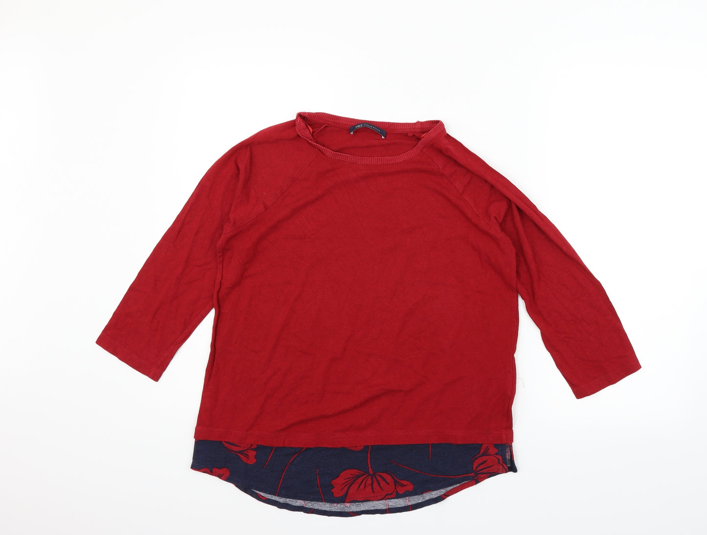 Marks and Spencer Womens Red   Pullover Jumper Size 14
