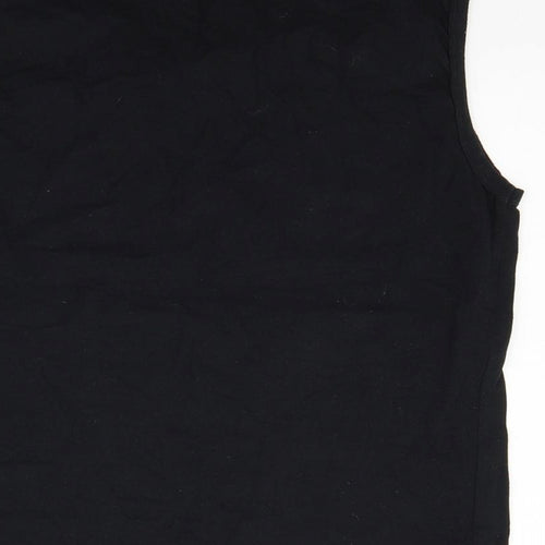 Lonsdale Womens Black   Basic Tank Size L