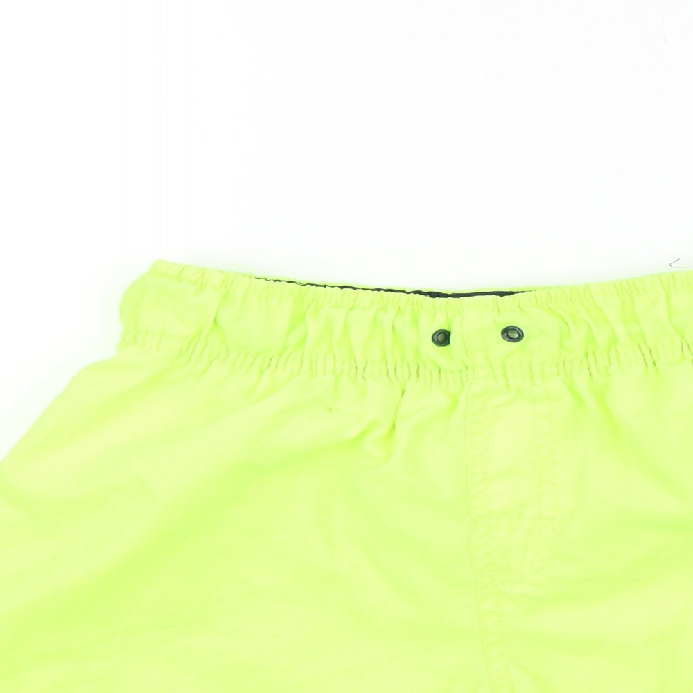 Primark Boys Yellow   Sweat Shorts Size 11-12 Years
