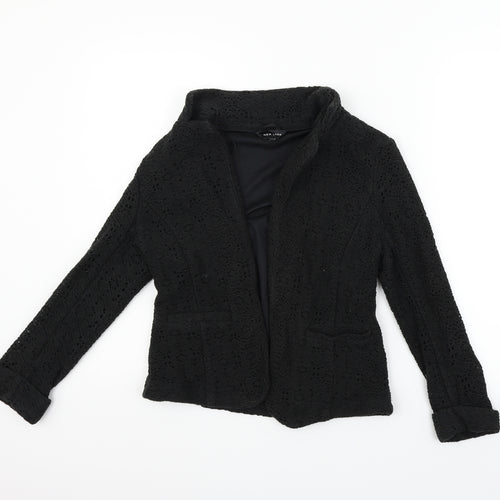 New Look Womens Black   Cape Jumper Size 10