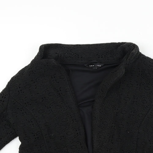 New Look Womens Black   Cape Jumper Size 10