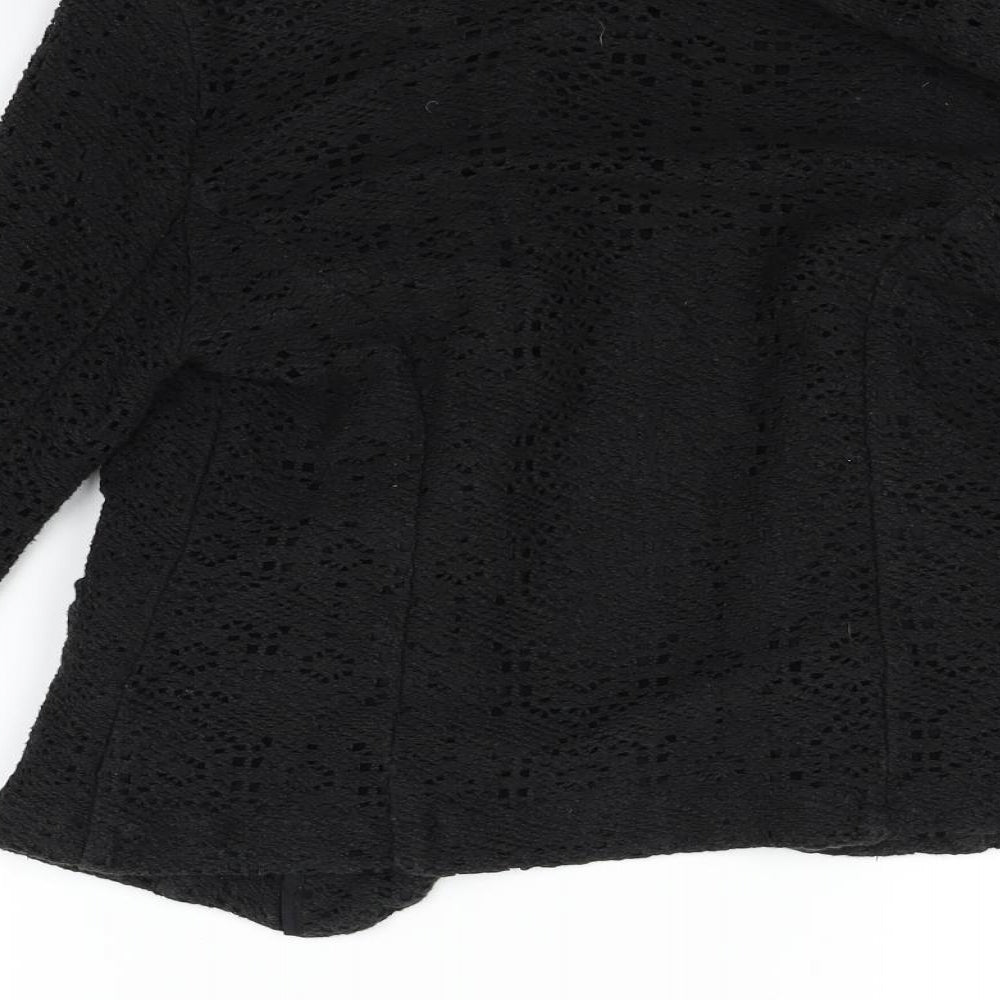 New Look Womens Black   Cape Jumper Size 10