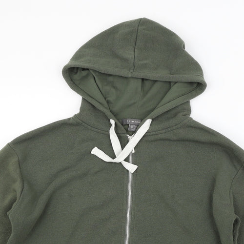 Primark Womens Green   Full Zip Jumper Size M