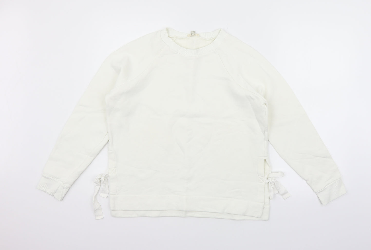 River Island Womens White   Pullover Jumper Size M