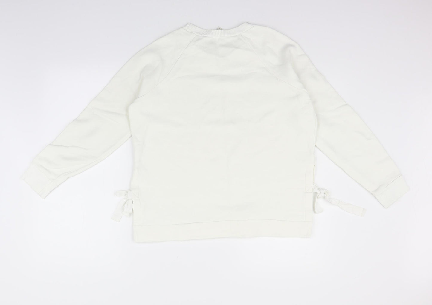 River Island Womens White   Pullover Jumper Size M