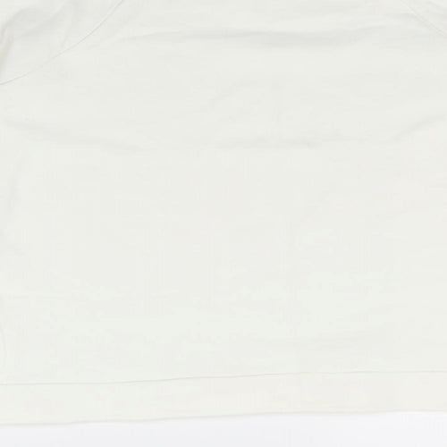 River Island Womens White   Pullover Jumper Size M