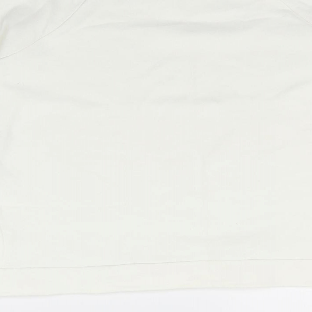 River Island Womens White   Pullover Jumper Size M