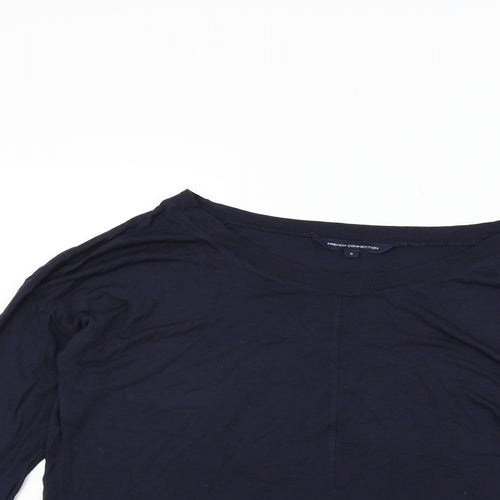French Connection Womens Blue   Basic T-Shirt Size S