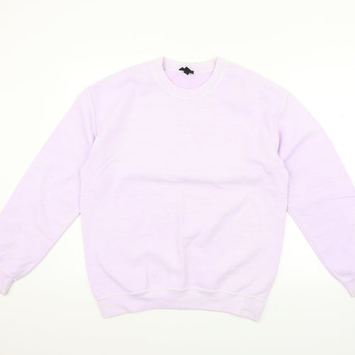 Topshop Womens Purple   Pullover Jumper Size M