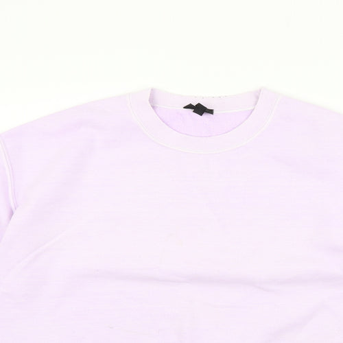 Topshop Womens Purple   Pullover Jumper Size M