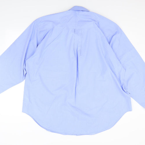 For Men Mens Blue    Button-Up Size 19