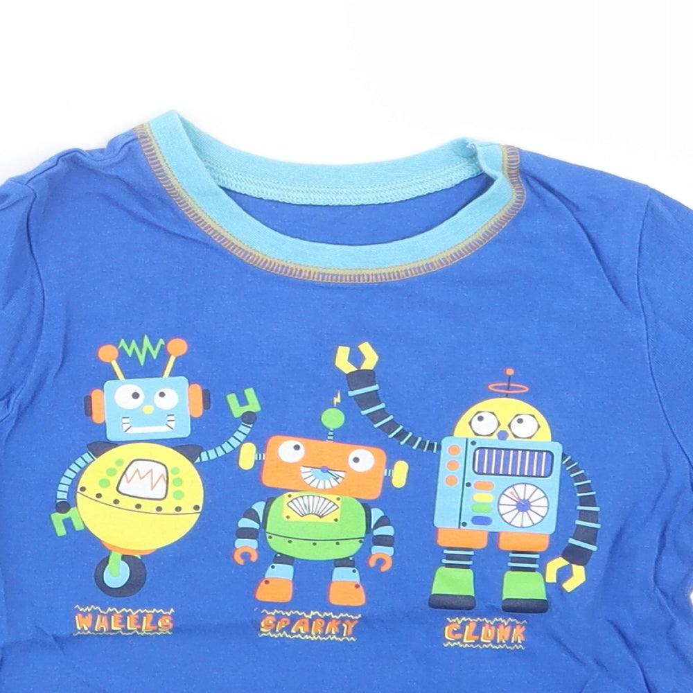 George Boys Blue   Basic T-Shirt Size 3-4 Years