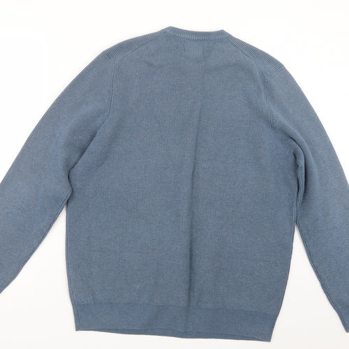 Marks and Spencer Mens Blue  Knit Pullover Jumper Size XL