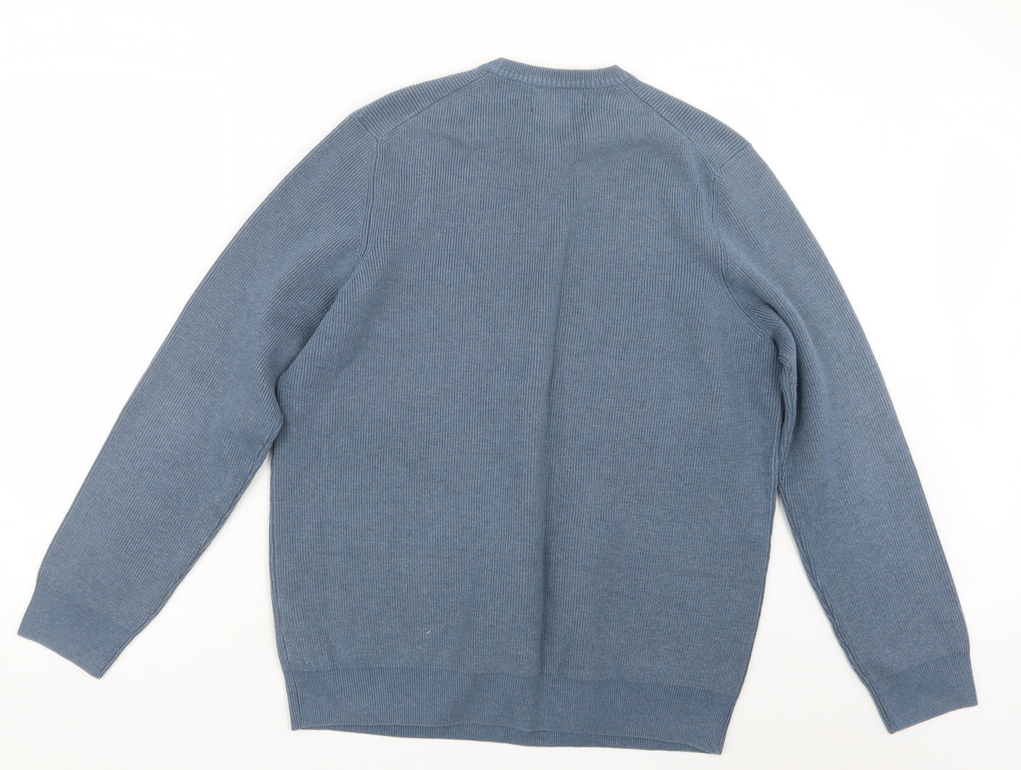 Marks and Spencer Mens Blue  Knit Pullover Jumper Size XL