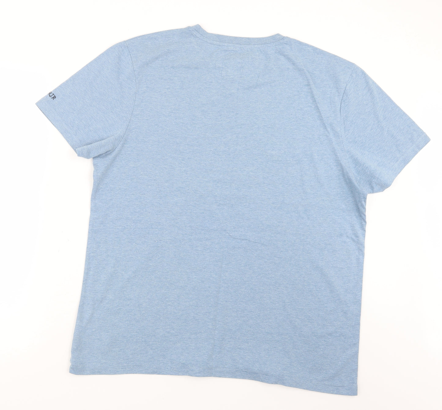 RJR.John Rocha Mens Blue    T-Shirt Size L