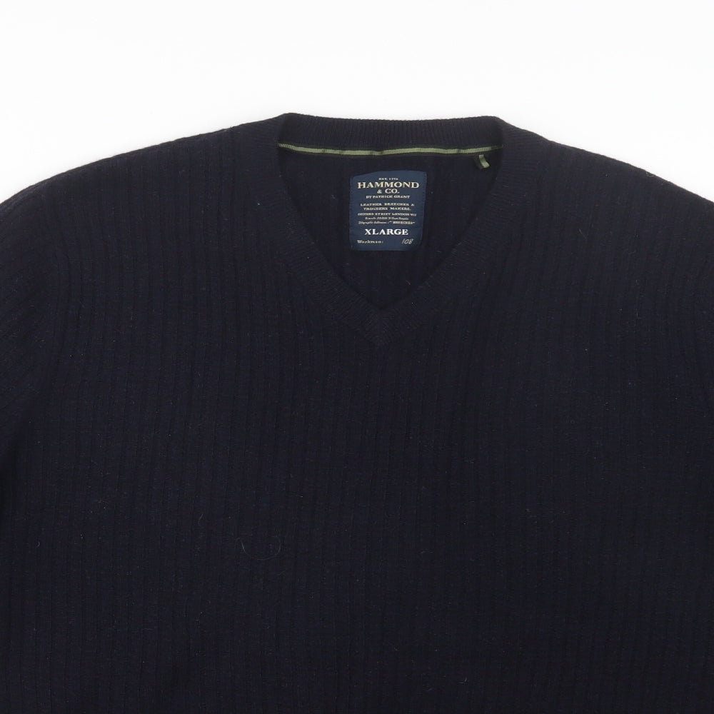Debenhams Mens Blue  Knit Pullover Jumper Size XL
