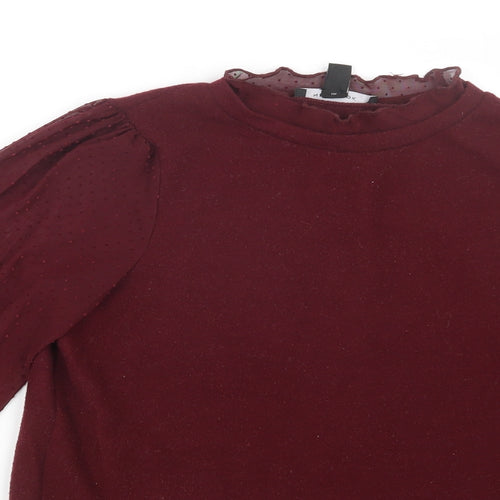 New Look Womens Purple   Pullover Jumper Size 10
