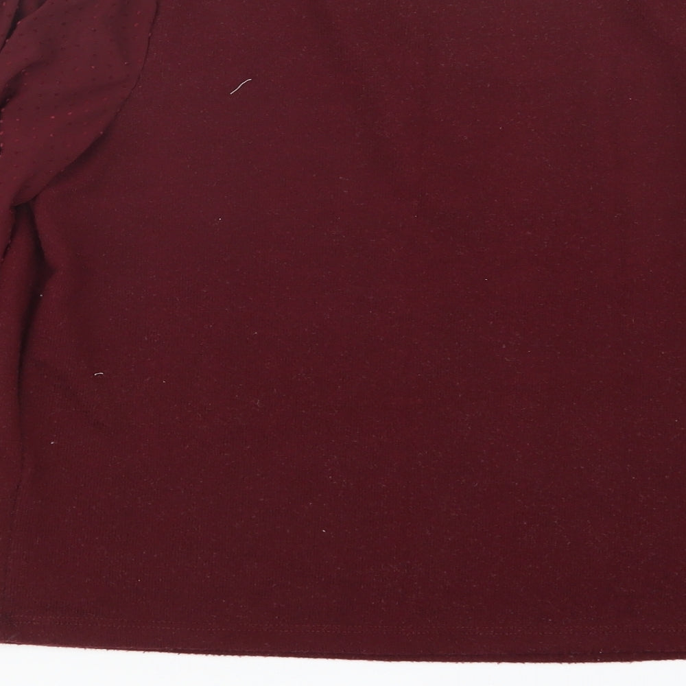 New Look Womens Purple   Pullover Jumper Size 10