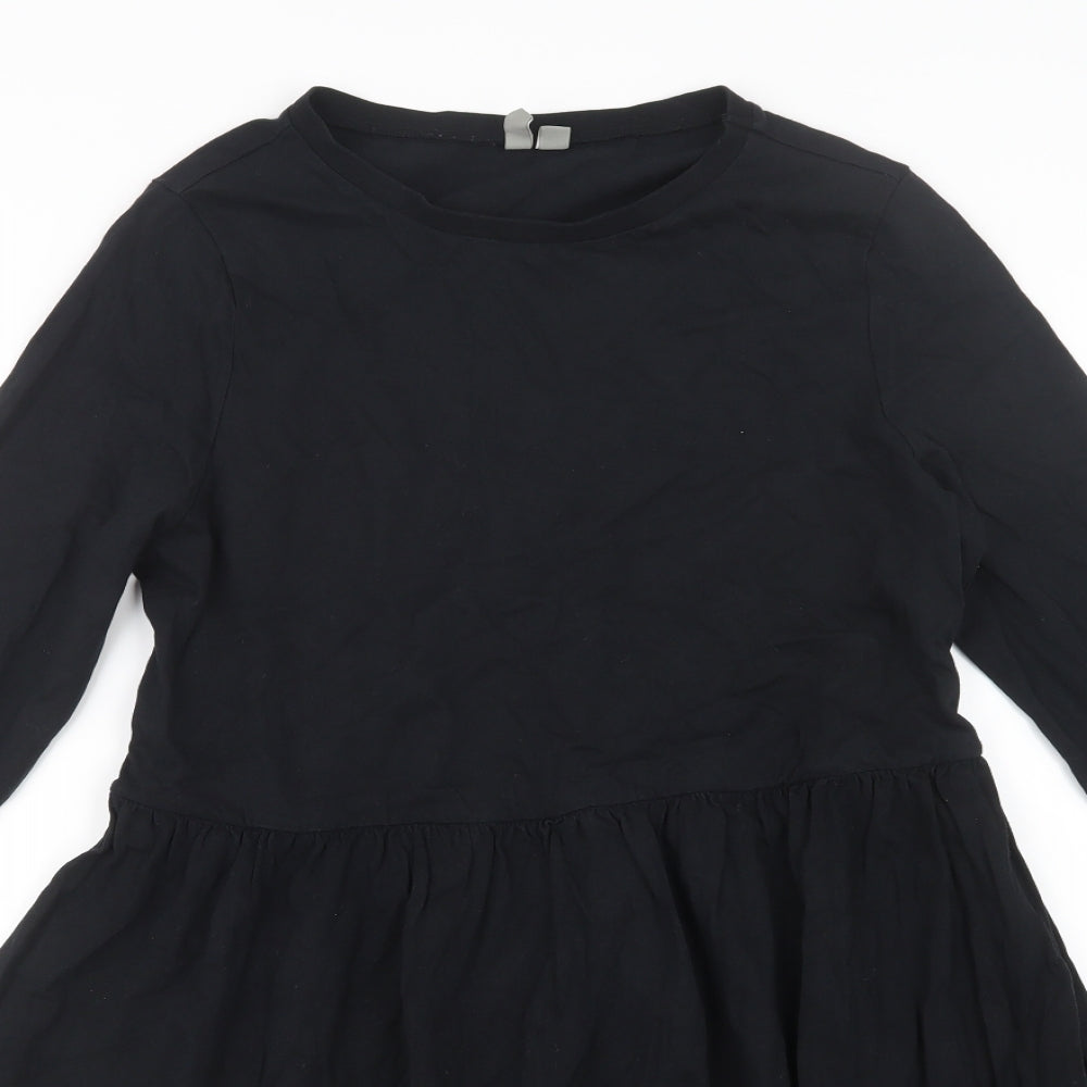 ASOS Womens Black   T-Shirt Dress  Size 14