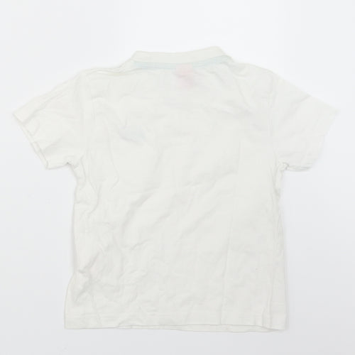 Slazenger Boys White   Basic T-Shirt Size 3-4 Years