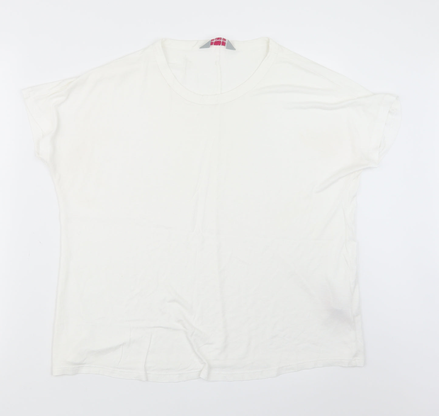 Dorothy Perkins Womens White   Basic T-Shirt Size 12
