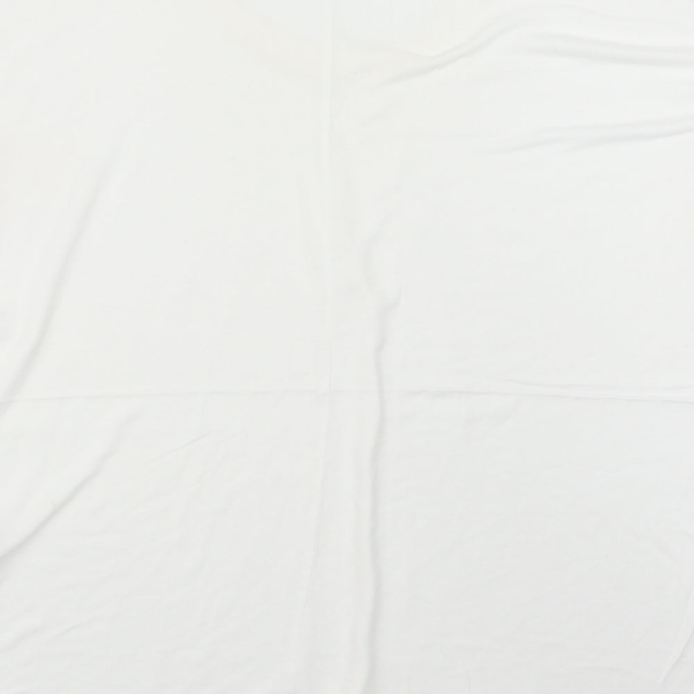Dorothy Perkins Womens White   Basic T-Shirt Size 12