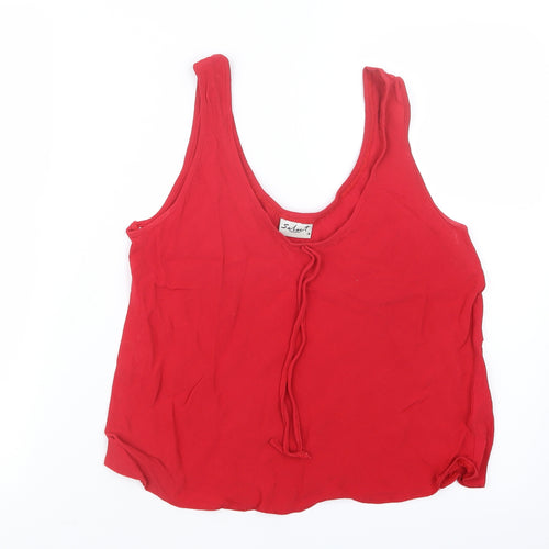 Select Womens Red   Basic Tank Size 18