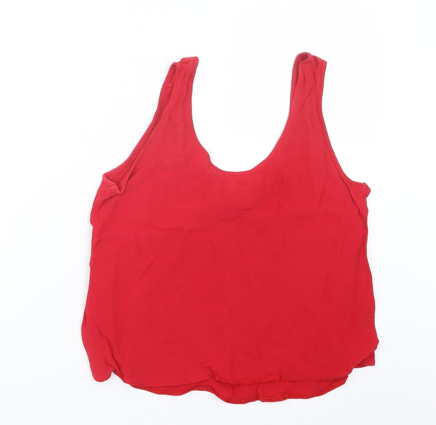 Select Womens Red   Basic Tank Size 18