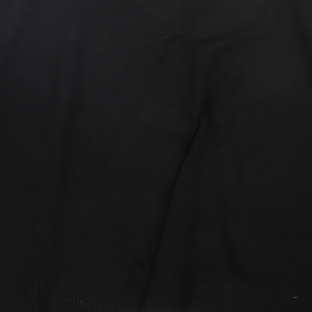 George Womens Black  Knit Cardigan Jumper Size 14